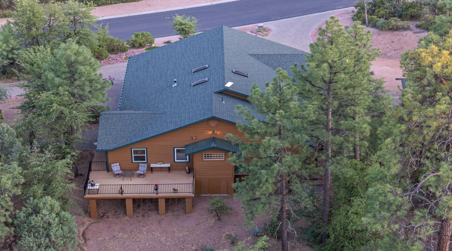 Aerial - Back Exterior