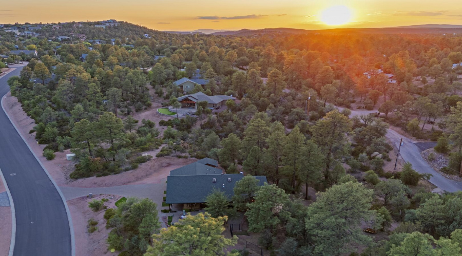 Aerial - Sunset