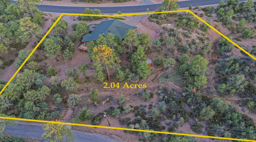 Aerial - Over 2 Acres