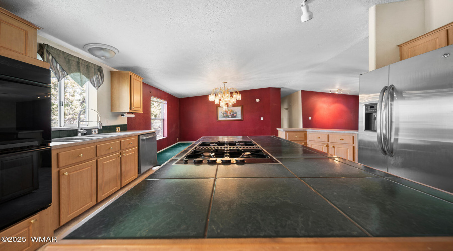 Spacious Kitchen Island