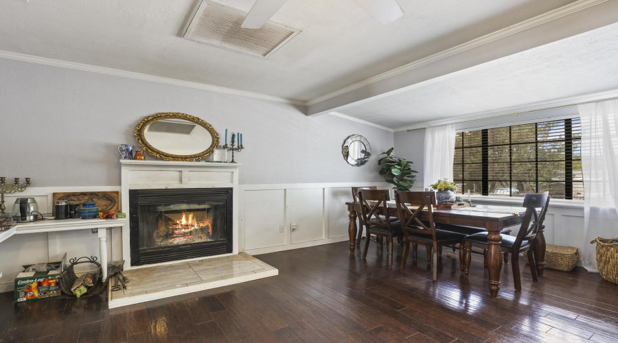 Dining Room Fireplace