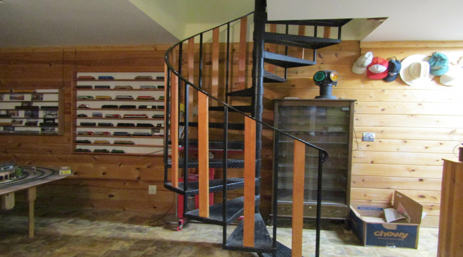 Spiral to main level