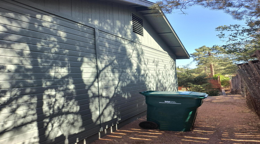 WEST SIDE OF HOME