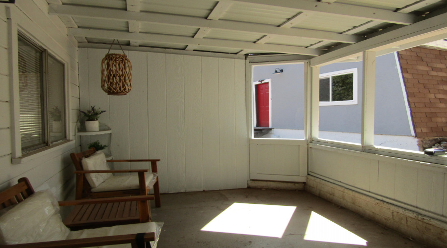 Back porch