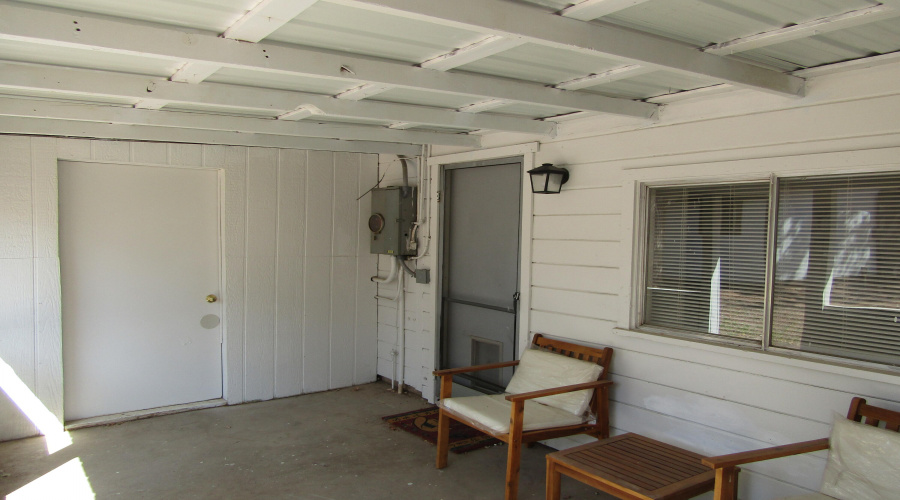 Back porch