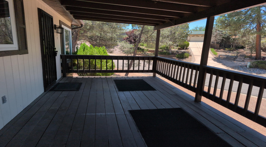Back patio