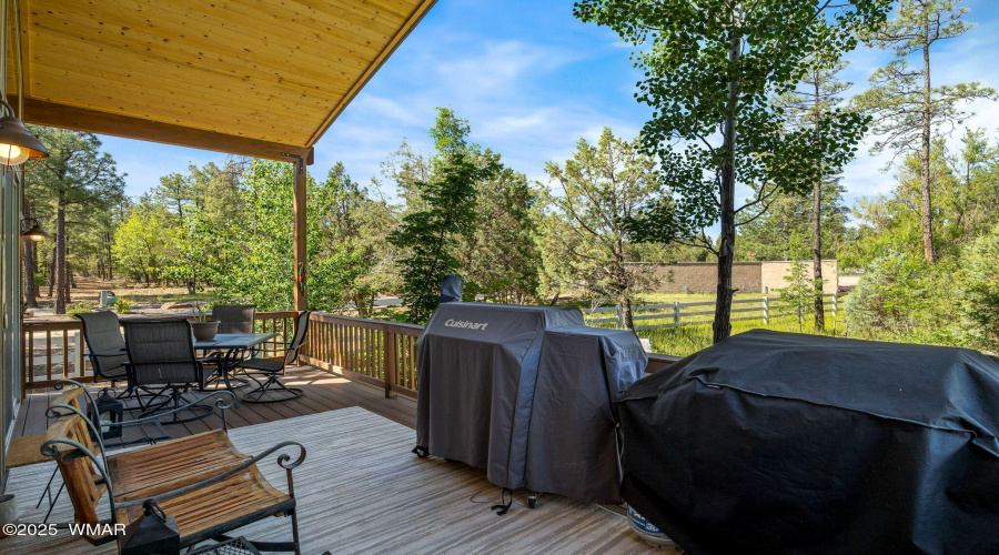 Covered Trex Deck