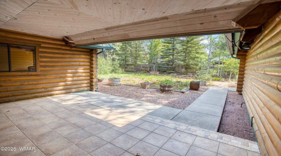 Back Covered Porch