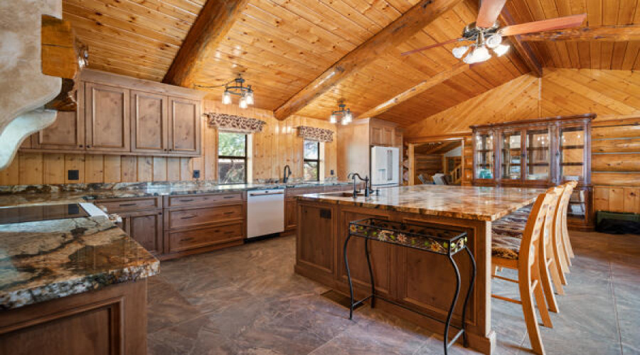 Extensive Custom Cabinetry