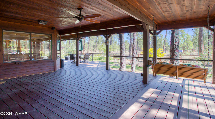 Back Covered Deck