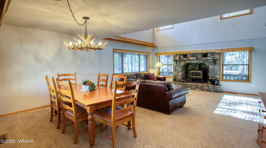 Dining and Living Area
