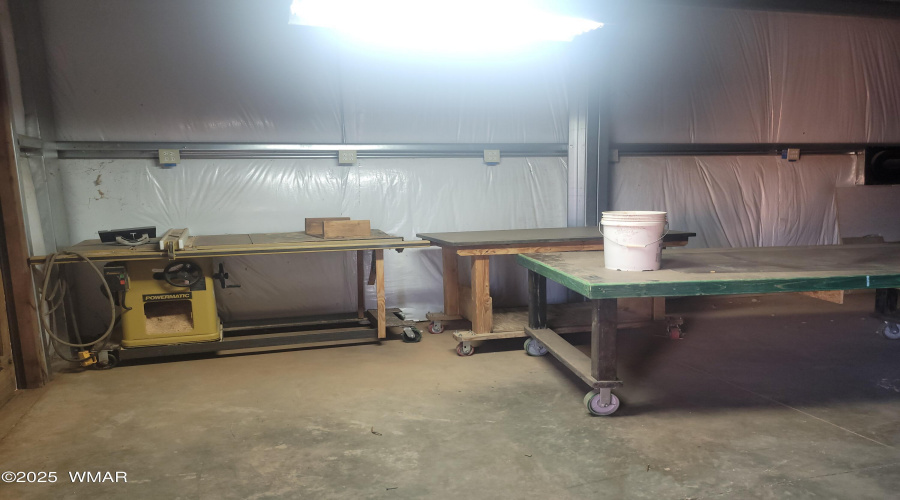Inside workshop