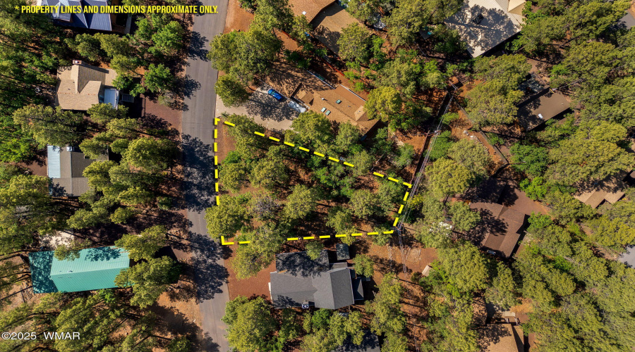 Approximate Lot Lines