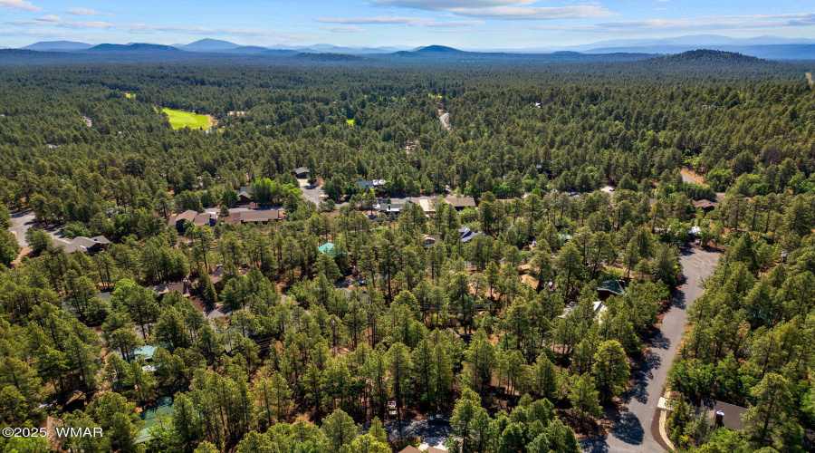 Aerial View of Community