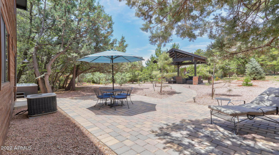 Backyard and extra lot
