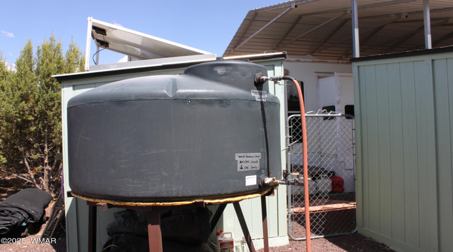 RV water tank