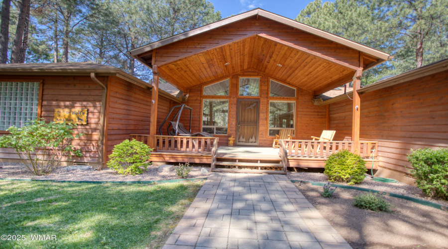 Front View of the Home