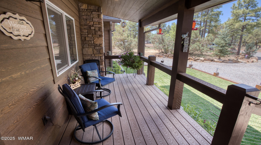 FRONT COVERED DECK