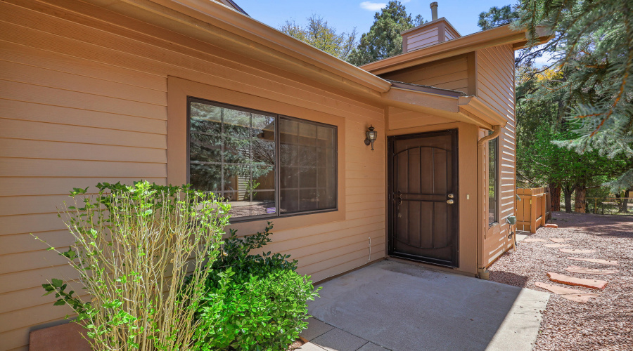 Front Patio Entry