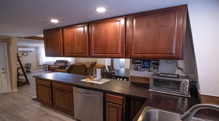 Kitchen to Living Room View