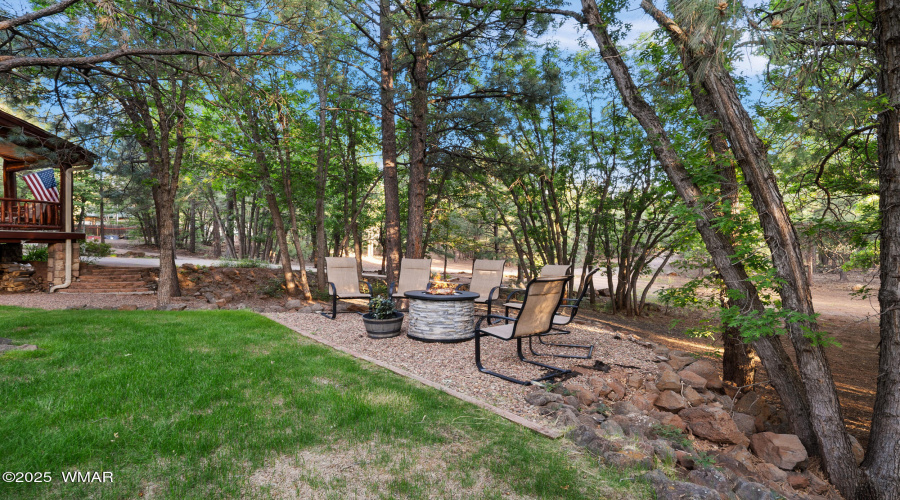 F Side seating area