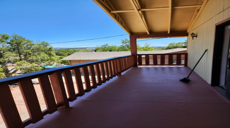 2nd story balcony