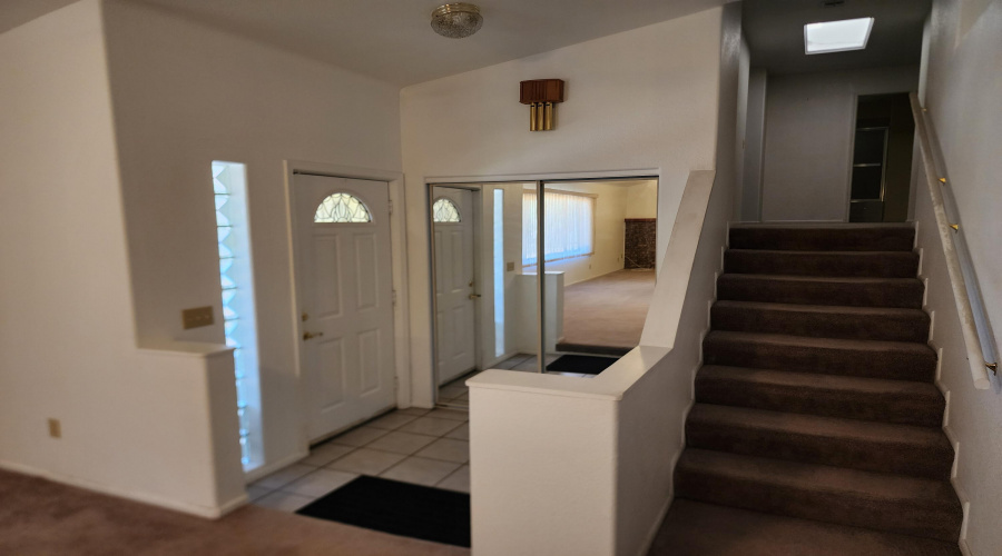 Front Entry and Stairway to 2nd story