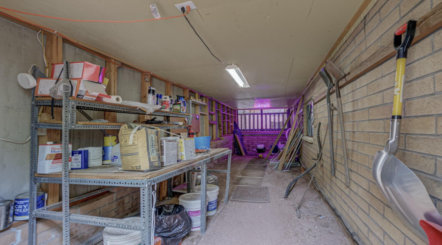 Tool storage area