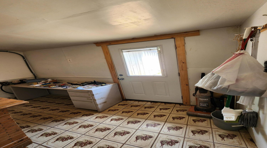 Back door/Laundry Room