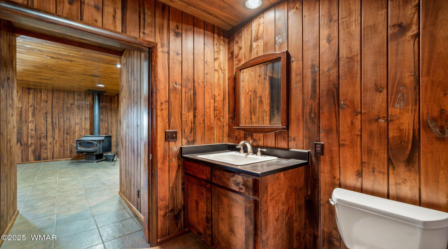 half bathroom