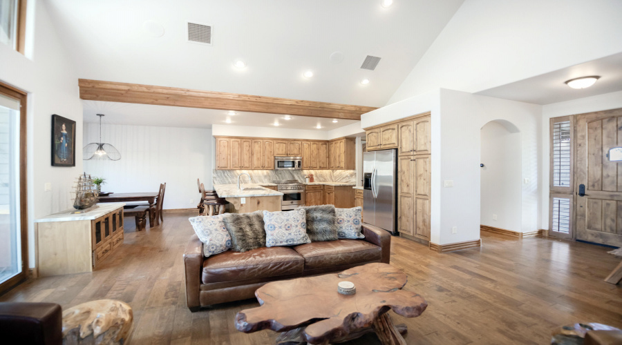 Living room entry
