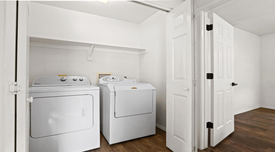 Laundry Closet a