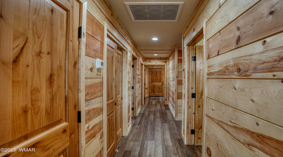 Natural Wood with Deep Tones