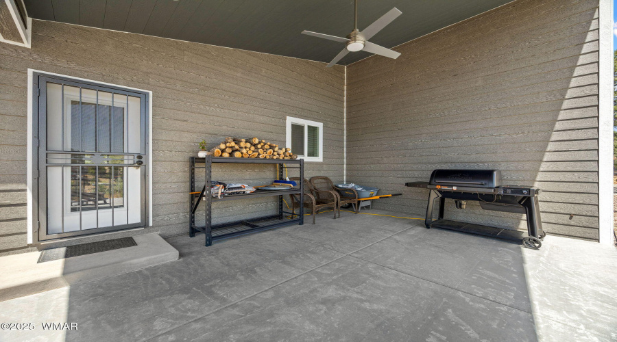 Covered Back Patio