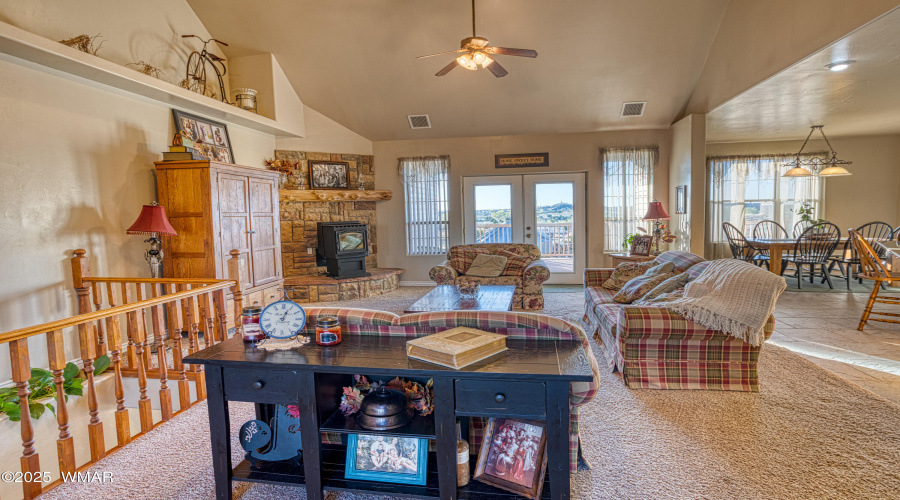 Open Living/Entertaining Area