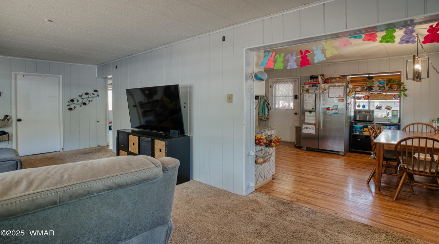 Open to Living Room