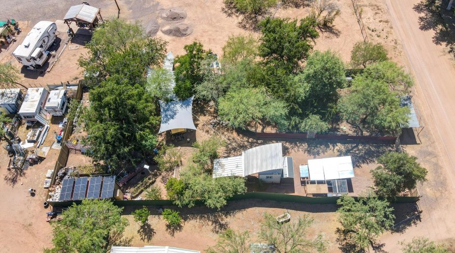 Aerial Above Property