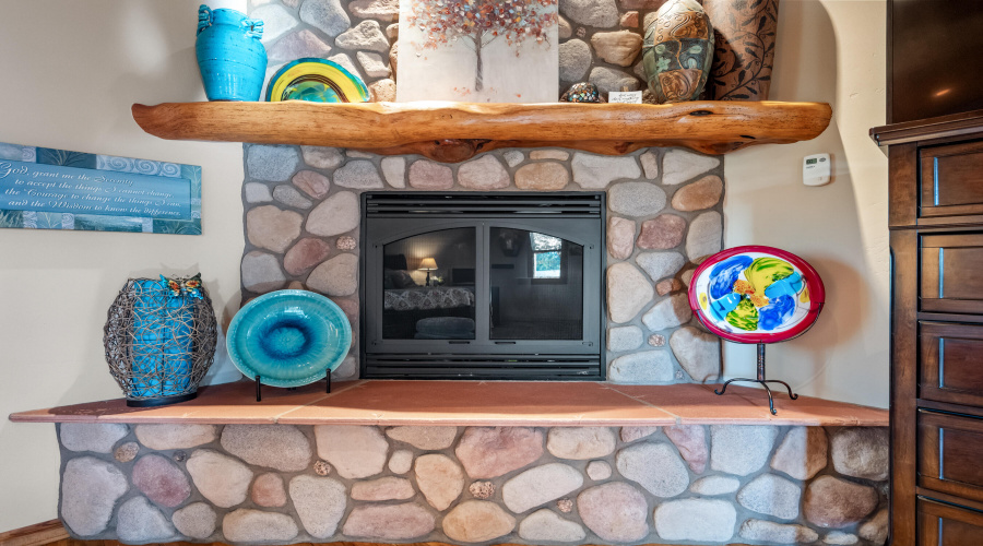 Master Bedroom Fireplace