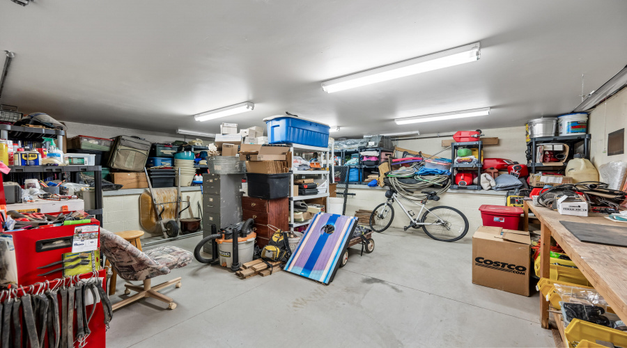 Large Storage Area for Workshop or Toys
