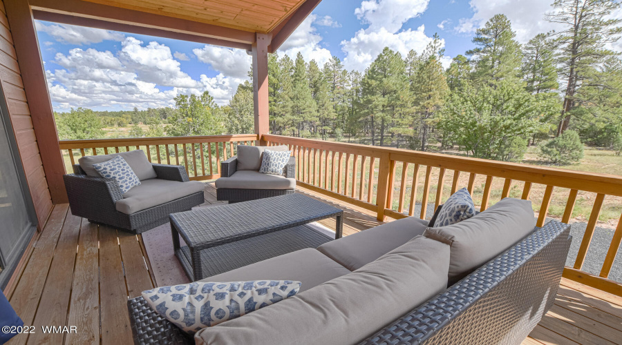 Upstairs Deck with Views