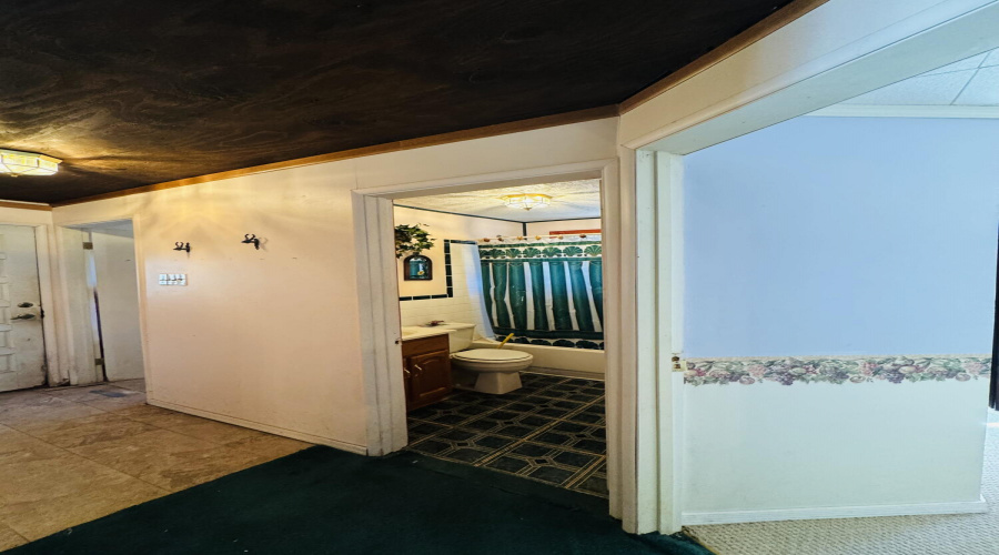 Hallway to back