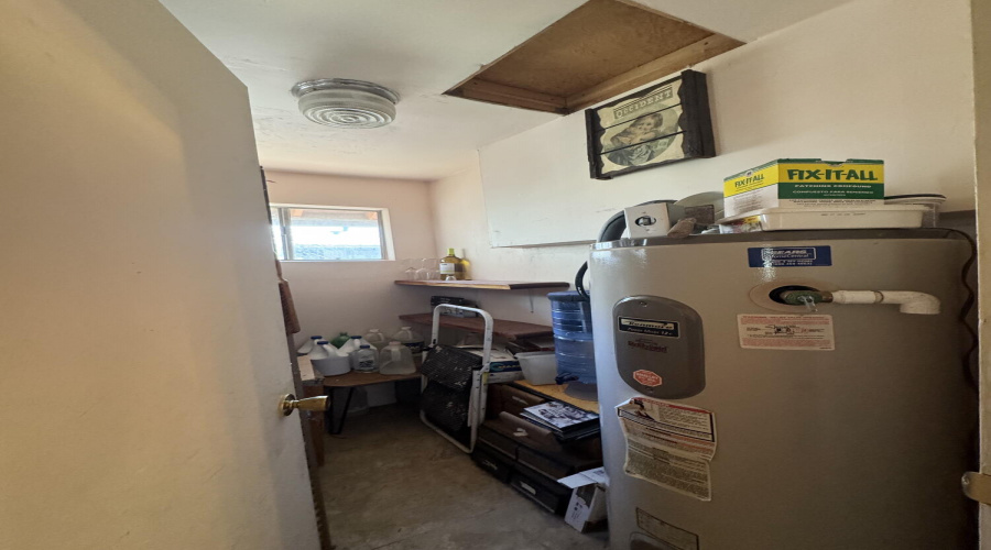 Utility storage inside
