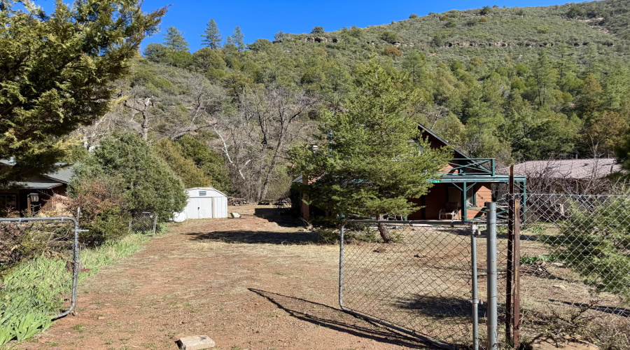 Fenced property
