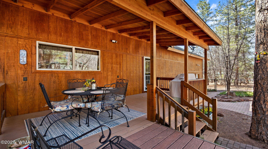 Covered Deck Seating
