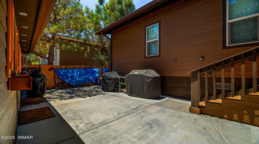 Paved Area between Home and Workshop