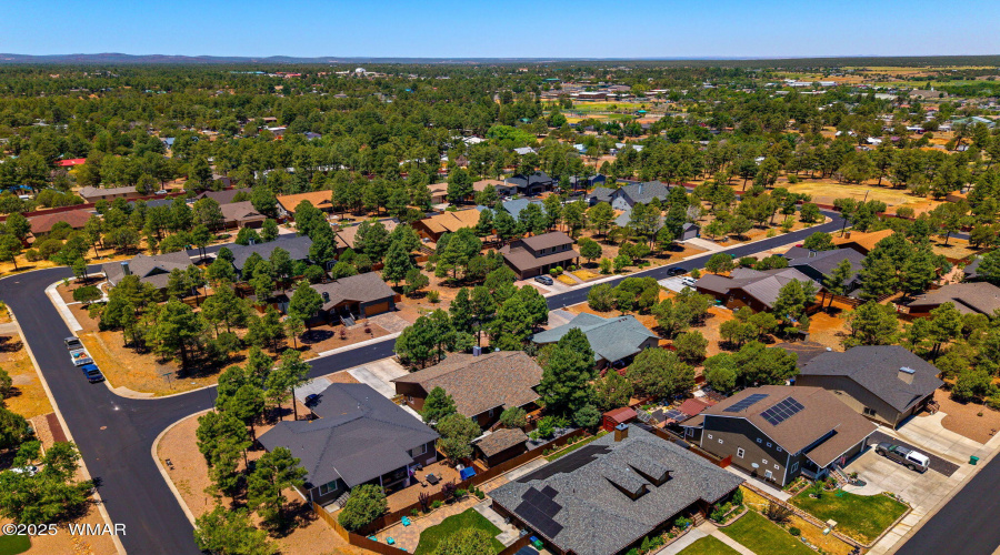 Aerial View of Community