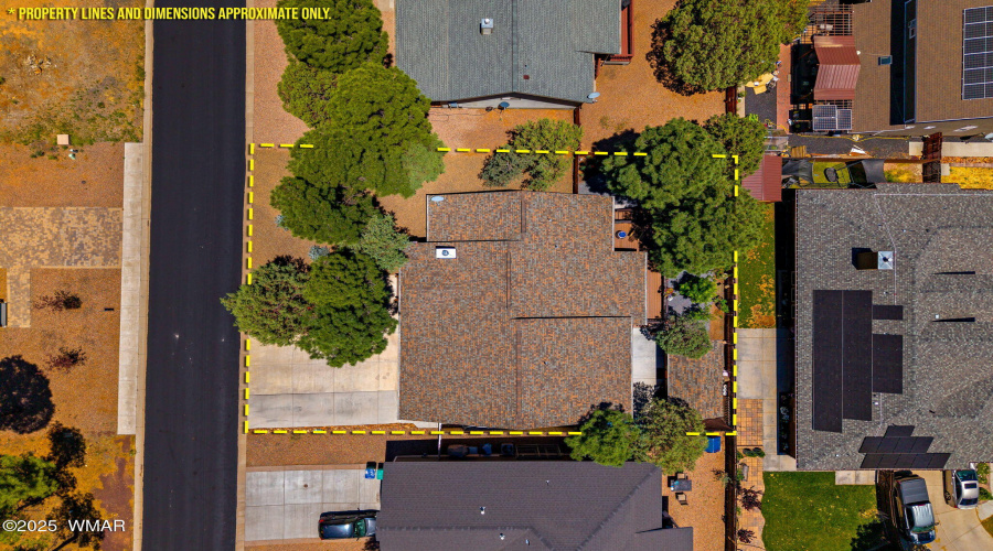Approximate Lot Lines