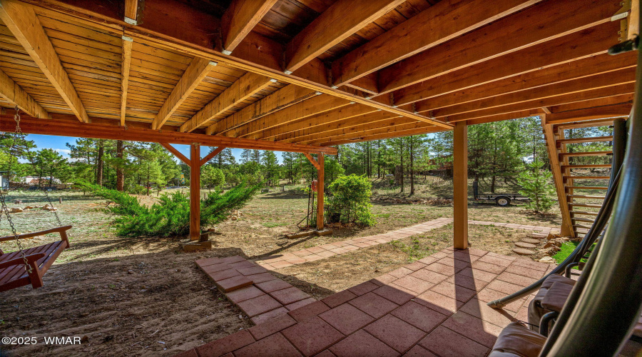 PATIO UNDER BACK DECK