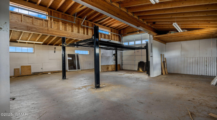 Inside of Barn