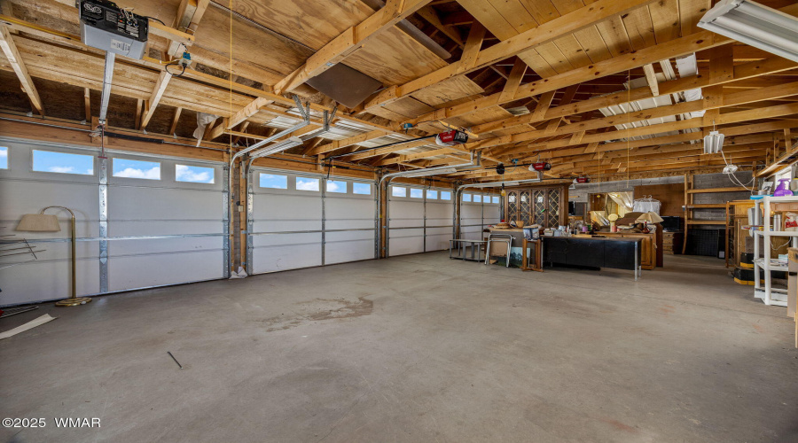 Inside Garage